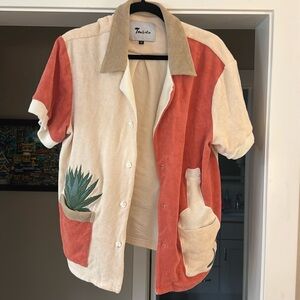Tombolo tequila button down shirt